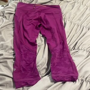 Lululemon capri leggings